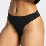 Clothing TEVEO Seamless thong (2pcs) Black Women 2HL08D265