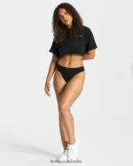 Clothing TEVEO Seamless thong (2pcs) Black Women 2HL08D265 - Image 3