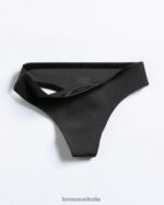 Clothing TEVEO Seamless thong (2pcs) Black Women 2HL08D265 - Image 4