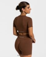Clothing TEVEO Sensation Crop Top Caramel Women 2HL08D444 - Image 2