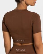 Clothing TEVEO Sensation Crop Top Caramel Women 2HL08D444 - Image 4