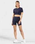 Clothing TEVEO Sensation Crop Top Dark blue Women 2HL08D442 - Image 3