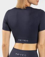 Clothing TEVEO Sensation Crop Top Dark blue Women 2HL08D442 - Image 4