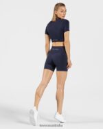 Clothing TEVEO Sensation Crop Top Dark blue Women 2HL08D442 - Image 5