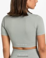 Clothing TEVEO Sensation Crop Top Gray Women 2HL08D443 - Image 4