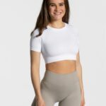 Clothing TEVEO Sensation Crop Top White Women 2HL08D449