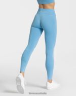 Clothing TEVEO Sensation Leggings Baby blue Women 2HL08D145 - Image 2