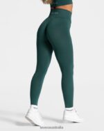 Clothing TEVEO Sensation Leggings Dark green Women 2HL08D71 - Image 2