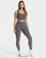 Clothing TEVEO Sensation Leggings Graphite Women 2HL08D70 - Image 3