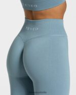 Clothing TEVEO Sensation Leggings Steel Blue Women 2HL08D150 - Image 4