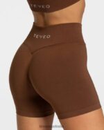 Clothing TEVEO Sensation Mini Short Caramel Women 2HL08D258 - Image 4