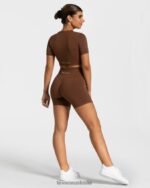 Clothing TEVEO Sensation Mini Short Caramel Women 2HL08D258 - Image 5