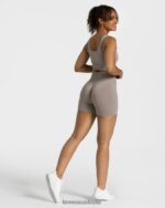 Clothing TEVEO Sensation Mini Short Stone Women 2HL08D261 - Image 5