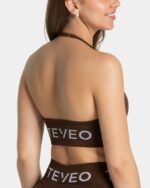 Clothing TEVEO Signature Neckholder Bh Dark brown Women 2HL08D300 - Image 4