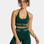 Clothing TEVEO Signature Neckholder Bh Dark green Women 2HL08D299