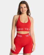 Clothing TEVEO Signature Neckholder Bh Red Women 2HL08D295