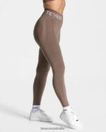 Clothing TEVEO Signature Scrunch Leggings Mocha Women 2HL08D68 - Image 2