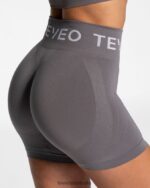 Clothing TEVEO Signature Scrunch Short Graphite Women 2HL08D193 - Image 4