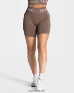 Clothing TEVEO Signature Scrunch Short Mocha Women 2HL08D192 - Image 2