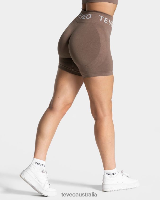 clothing_teveo_signature_scrunch_short_mocha_women_2hl08d192.jpg Clothing TEVEO Signature Scrunch Short Mocha Women 2HL08D192 - Image 1