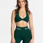 Clothing TEVEO Signature Twisted Bh Dark green Women 2HL08D297