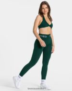 Clothing TEVEO Signature Twisted Bh Dark green Women 2HL08D297 - Image 3