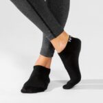 Clothing TEVEO Sneaker Socks (2pcs) Black Women 2HL08D276