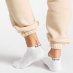 Clothing TEVEO Sneaker socks (2pcs) White Women 2HL08D277