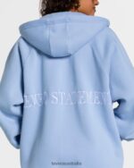 Clothing TEVEO Statement Oversized Jacket Blue Women 2HL08D20 - Image 4
