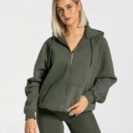 Clothing TEVEO Statement Oversized Jacket Khaki Women 2HL08D26