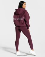 Clothing TEVEO Statement Oversized Jacket Plum Women 2HL08D28 - Image 5