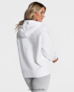 Clothing TEVEO Statement Oversized Jacket White Women 2HL08D33 - Image 2