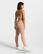 Clothing TEVEO Statement Scrunch Leggings Dusty Pink Women 2HL08D102 - Image 5