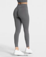 Clothing TEVEO Statement Scrunch Leggings Graphite Women 2HL08D110 - Image 3