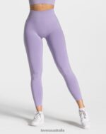 Clothing TEVEO Statement Scrunch Leggings Lilac Women 2HL08D106 - Image 2