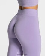 Clothing TEVEO Statement Scrunch Leggings Lilac Women 2HL08D106 - Image 4