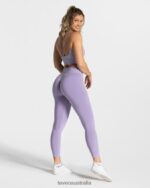 Clothing TEVEO Statement Scrunch Leggings Lilac Women 2HL08D106 - Image 5