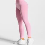 Clothing TEVEO Statement Scrunch Leggings Pink Women 2HL08D116