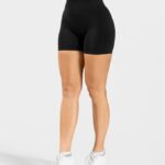 Clothing TEVEO Statement Scrunch Short Black Women 2HL08D242