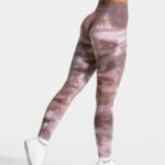 Clothing TEVEO Tie Dye Scrunch Leggings Earth Women 2HL08D56