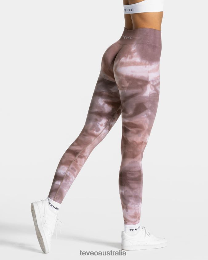 clothing_teveo_tie_dye_scrunch_leggings_earth_women_2hl08d56.jpg Clothing TEVEO Tie Dye Scrunch Leggings Earth Women 2HL08D56 - Image 1
