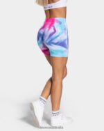 Clothing TEVEO Tie Dye Scrunch Short Cold Women 2HL08D197 - Image 2