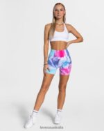 Clothing TEVEO Tie Dye Scrunch Short Cold Women 2HL08D197 - Image 3
