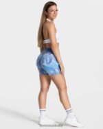 Clothing TEVEO Tie Dye Scrunch Short Ocean Women 2HL08D185 - Image 5
