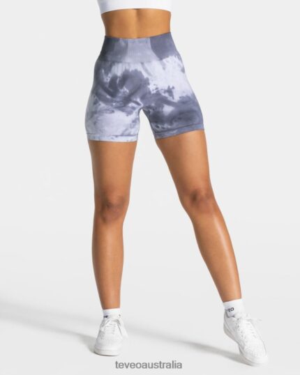 Clothing TEVEO Tie Dye Scrunch Short Stormy Women 2HL08D184