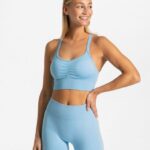 Clothing TEVEO Timeless Scrunch Bh Baby Blue Women 2HL08D330