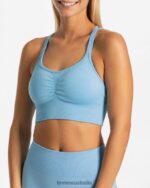 Clothing TEVEO Timeless Scrunch Bh Baby Blue Women 2HL08D330 - Image 4