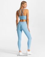 Clothing TEVEO Timeless Scrunch Bh Baby Blue Women 2HL08D330 - Image 5