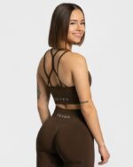 Clothing TEVEO Timeless Scrunch Bh Dark brown Women 2HL08D331 - Image 2