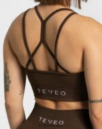 Clothing TEVEO Timeless Scrunch Bh Dark brown Women 2HL08D331 - Image 4